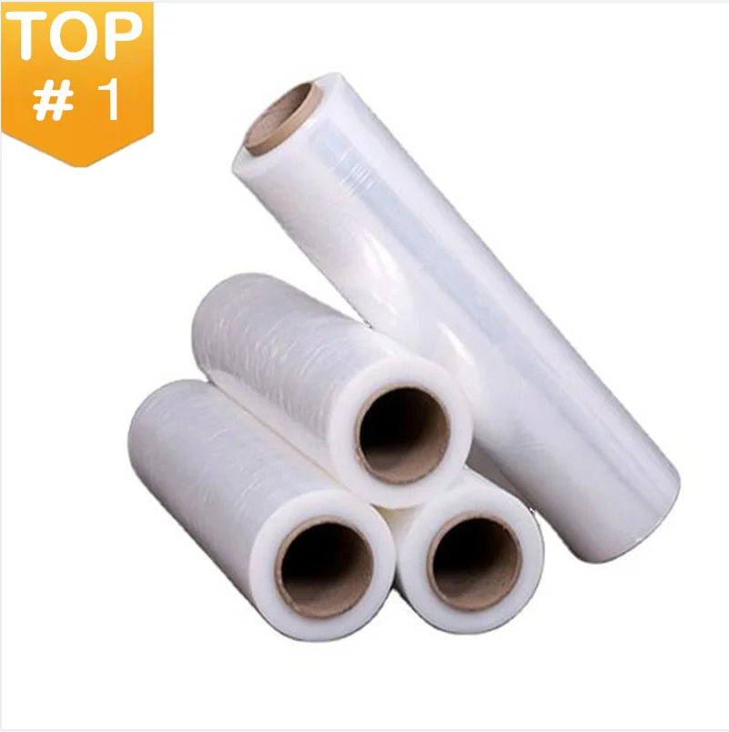 Plastic shrink pallet wrap lldpe stretch film Stretch Wrapping Clear Film Wrap Moving Packaging