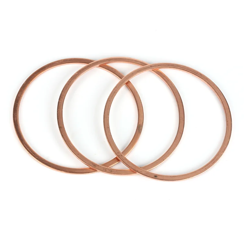 DIN 7603 (A) Copper Plain Finish Sealing Rings