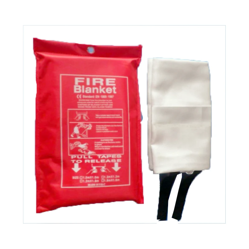 Fire Extinguish Insulation Blanket Fireproof Fiberglass Emergency Fire Blanket Fireproof Blanket