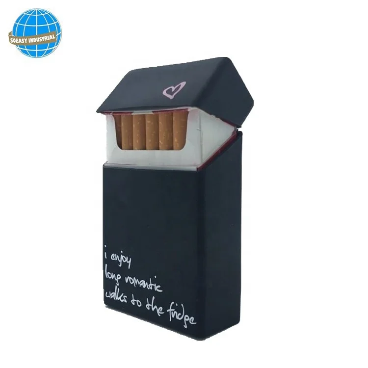 Wholesale Cheap Custom Color Standard size Silicone Cigarette Case