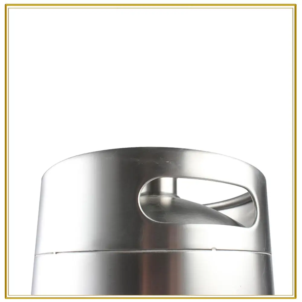 2Gal/8L Mini Beer Keg Stainless Steel Growler With Pressure Releif Valve