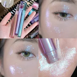 Wholesale Cosmetic Shiny Glow Chameleon Liquid Eye Shadow Metallic Glitter Shimmer Gold High Pigment Eyeshadow
