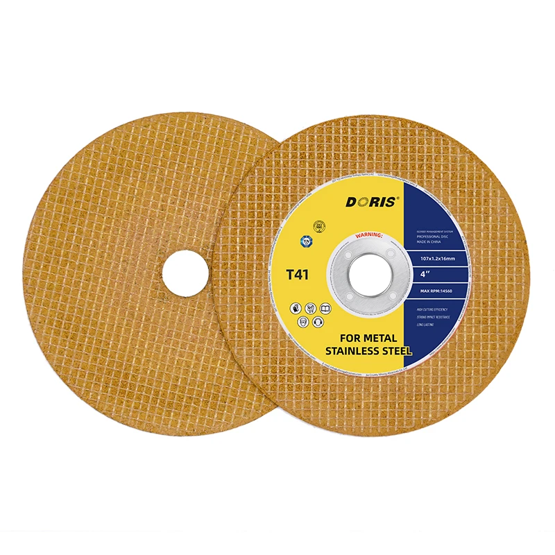 Doris Multi-purpose 4 Inch 105/107mm Ultra Thin Super Thin Metal Various Materials Cutting Disc