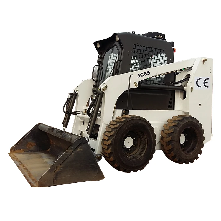 Мини-погрузчик с руловым погрузчиком JC65 дизельным двигателем мощностью 75 л.с. грузоподъемность 950 кг многофункциональный погрузчик