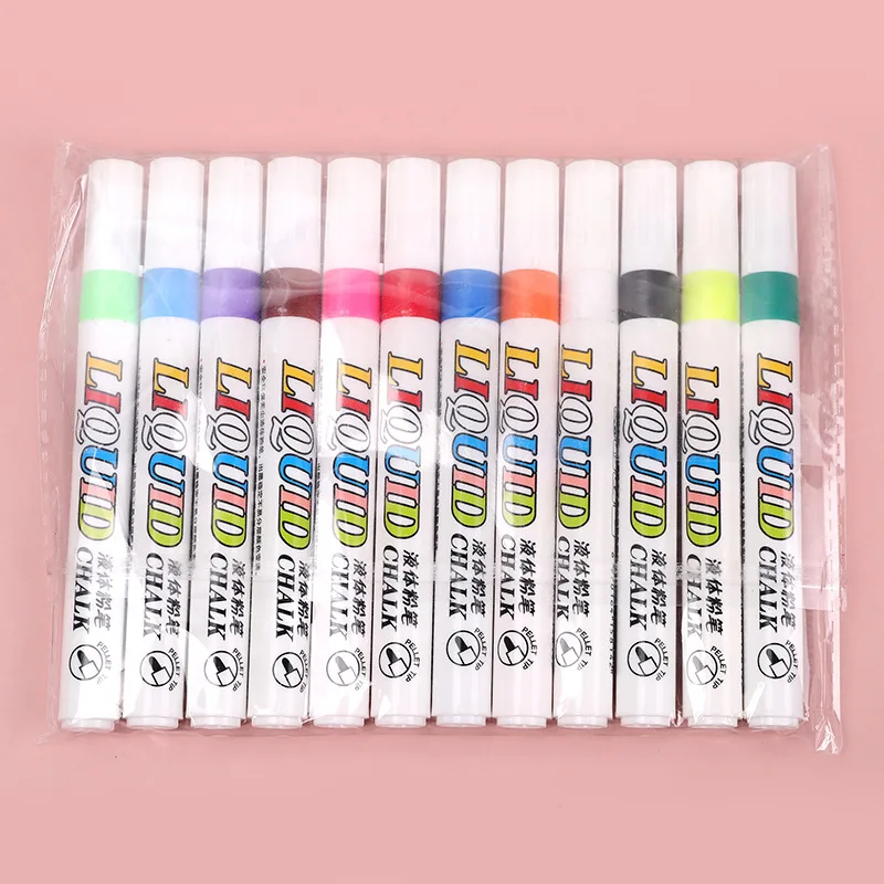 Best Factory Art Marker Medium 8/12 Colors Chalk Marker Pen For Glass Window