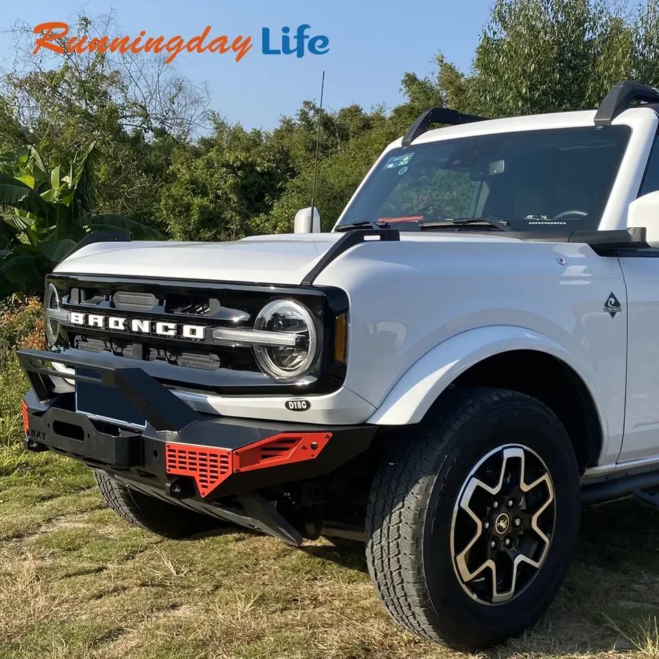 4x4 аксессуары Автомобильные бамперы фары боди-кит для ford bronco 2021 защитный передний бампер