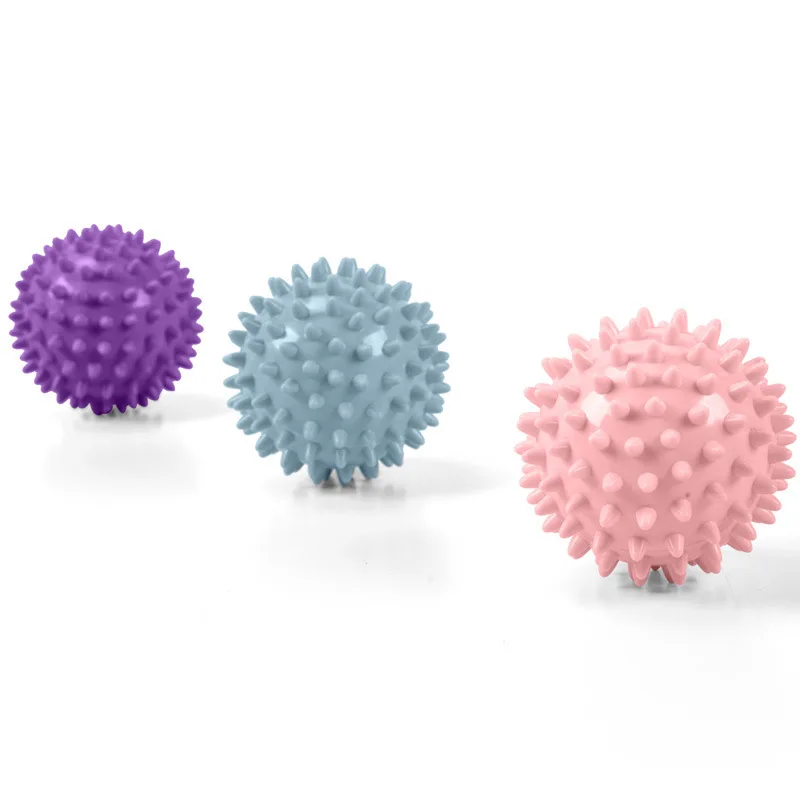 RTS PVC Fitness Relax Foot Body Muscle Roller Massager Portable Spiky Yoga Massage Ball