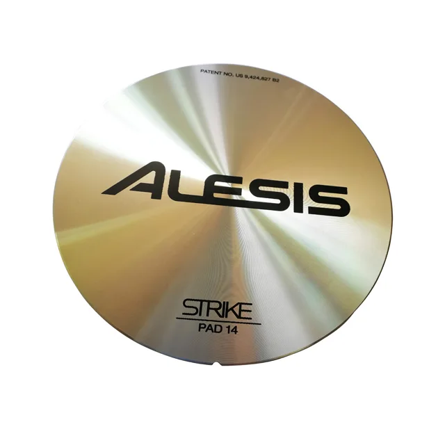 Special Kind Stage Musical Instruments Equipment Electrical Piano Drum Custom Spiral Texture Nameplates Printed Special Method