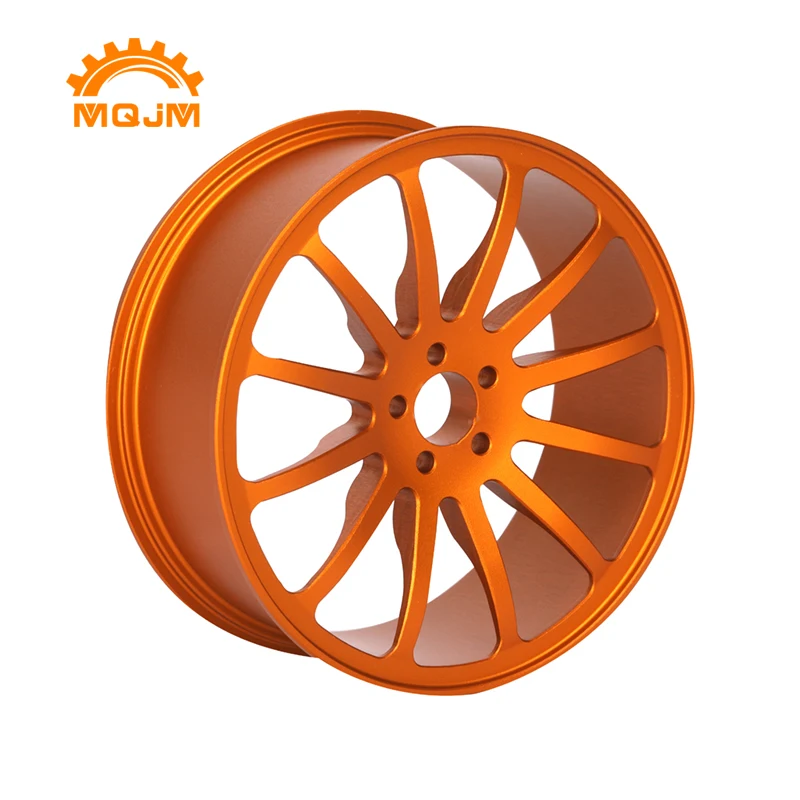 Customized Cnc Milling Machining Parts Service Aluminum Motorcycle Wheel