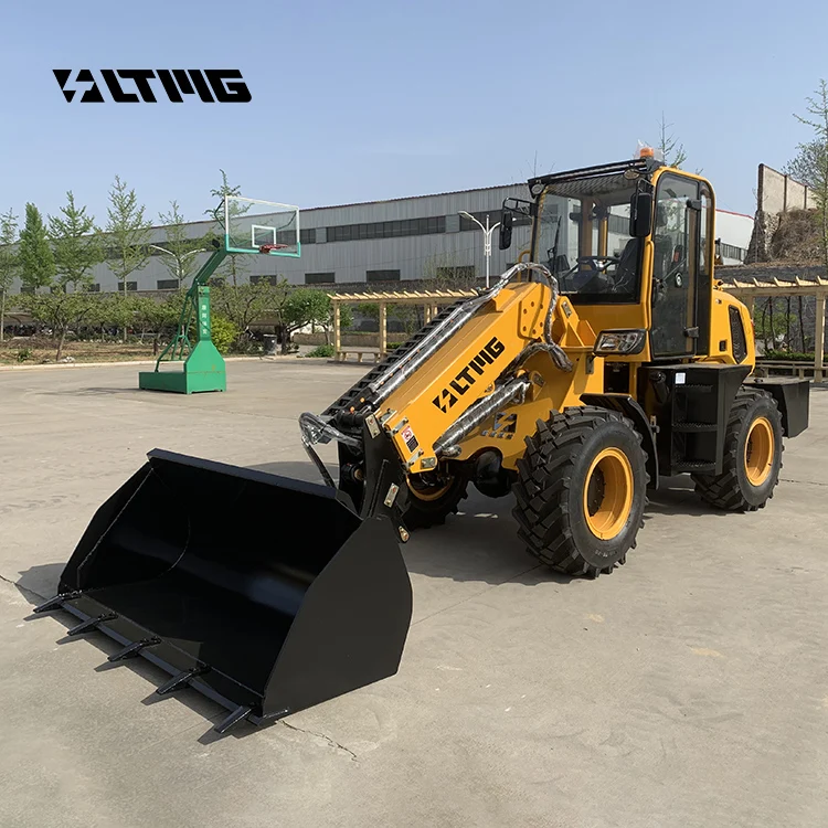 telehandler loader machine 1 ton 2 ton 3 ton telescopic wheel loader with hydraulic joystick