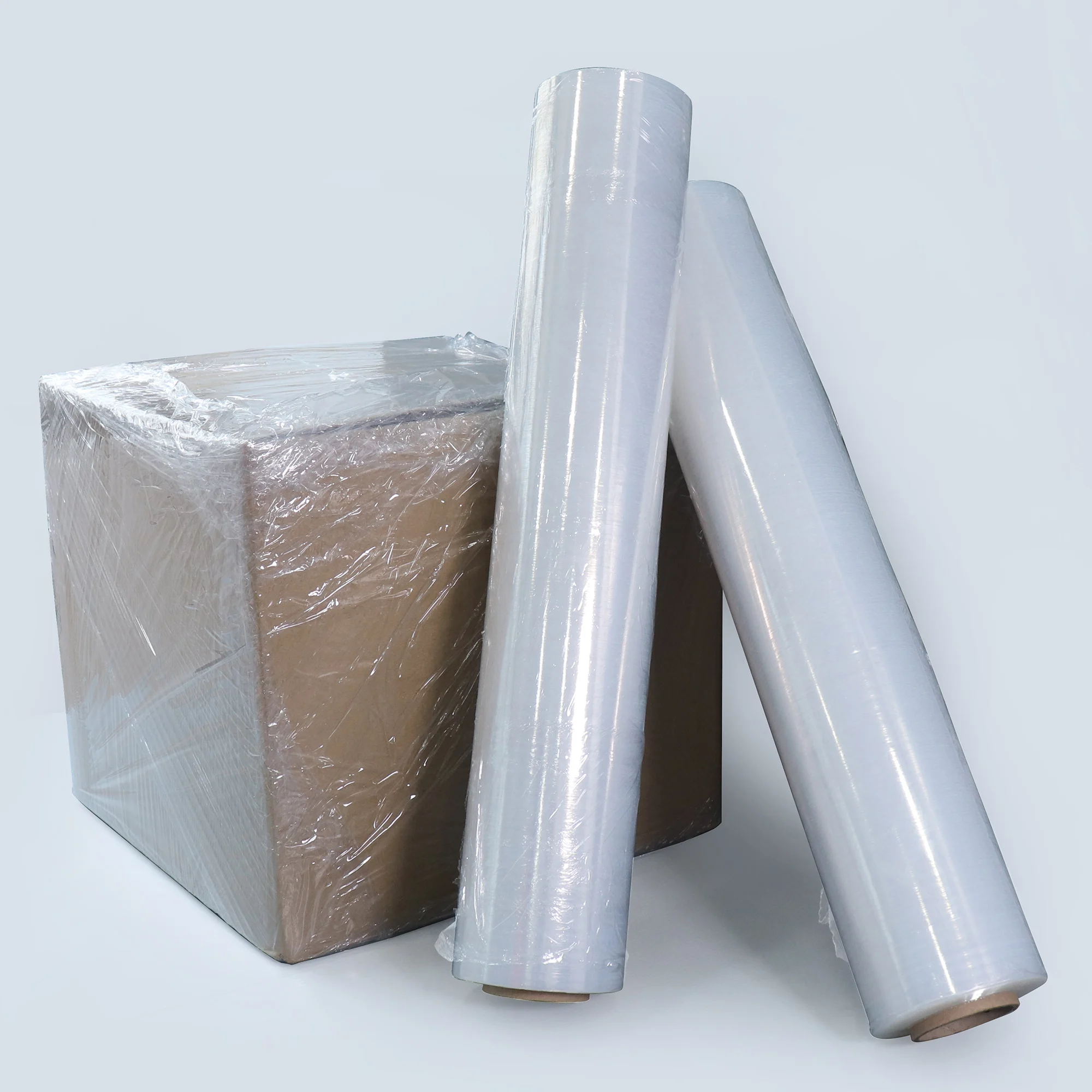 Malaysia Top Selling Pallet Transparent Clear Color Wrap Adhesives Easy Use Stretch Film 1.6kg x 200G Weight Carton Packing