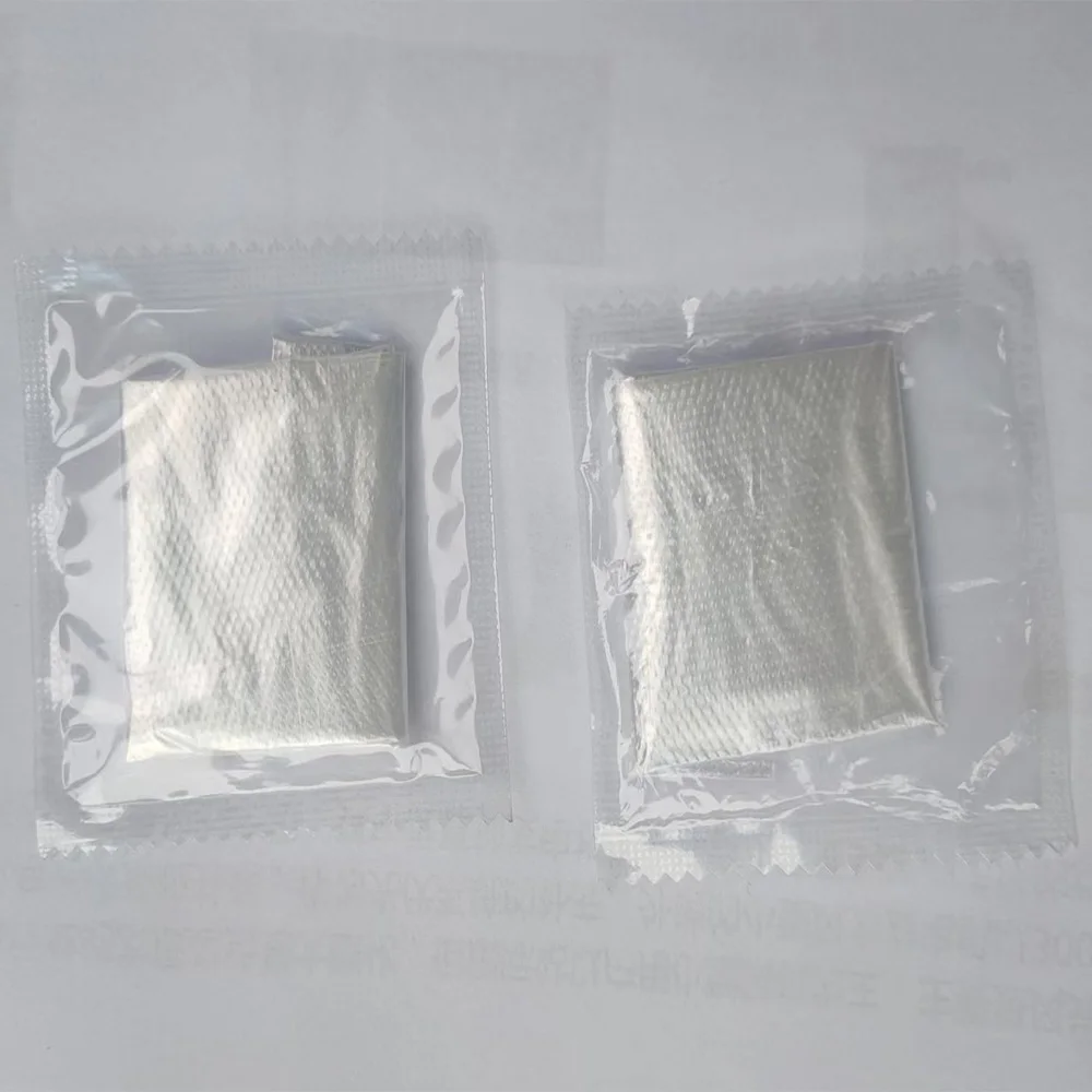 2PCS Disposable Food Grade China Independent Plastic Gloves Single Packing Pe Glove Individually Wrapped