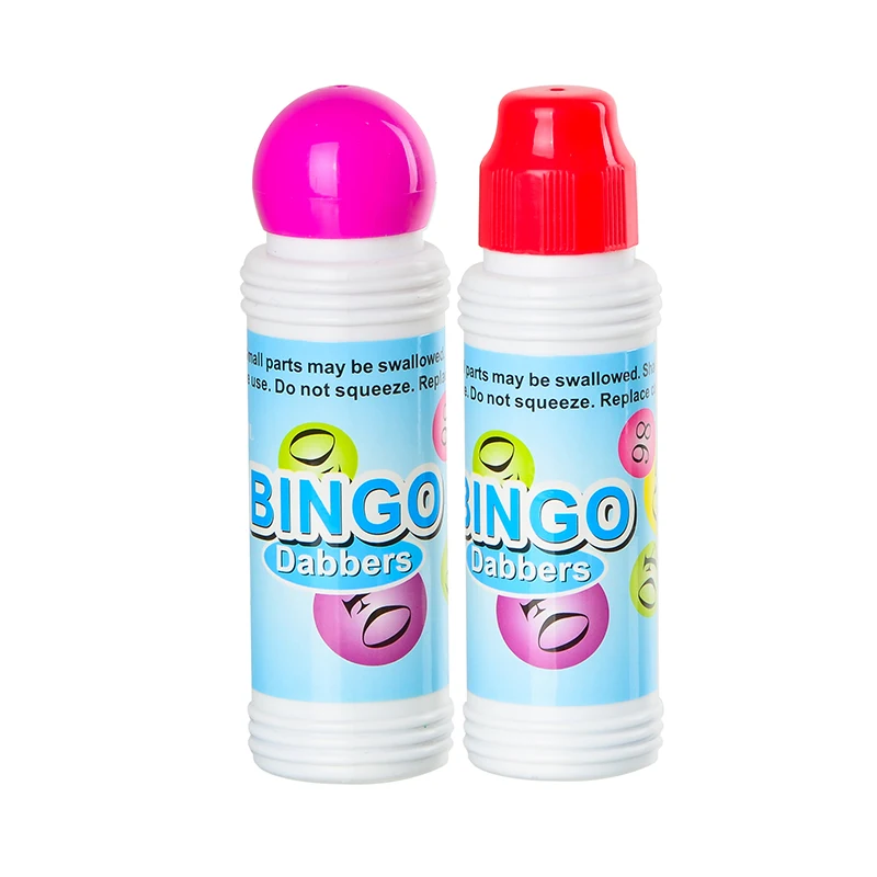 empty plastic bingo dauber 2oz new mould bingo marker , 6 or 8 pcs per pack,CH-2828
