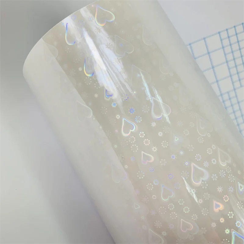 BOPP A4 Hologram Laser Thermal Lamination Film PET Holographic Sheets Laser Cold Lamination Film