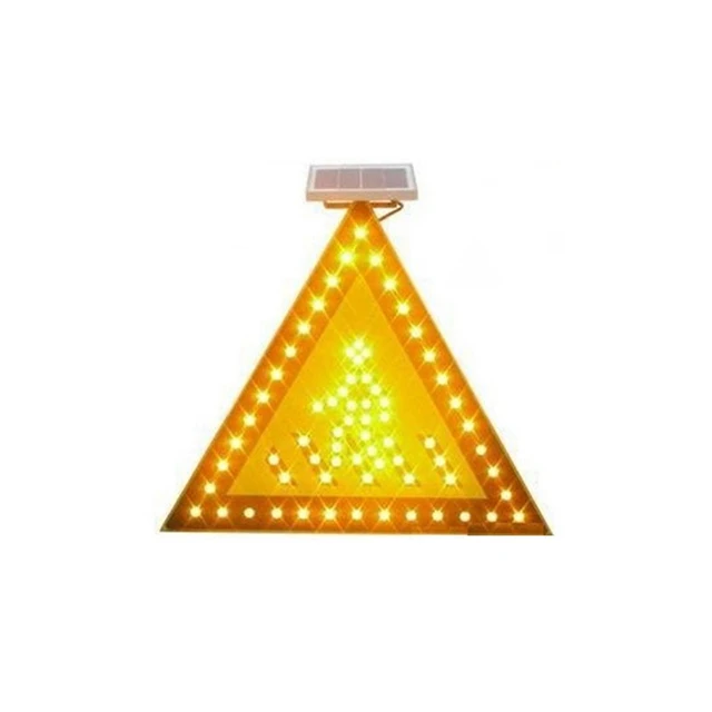 MUTCD pedestrian walk sign power solar solar usa flashing traffic signs for usa lighted illumanated led light traffic road signs