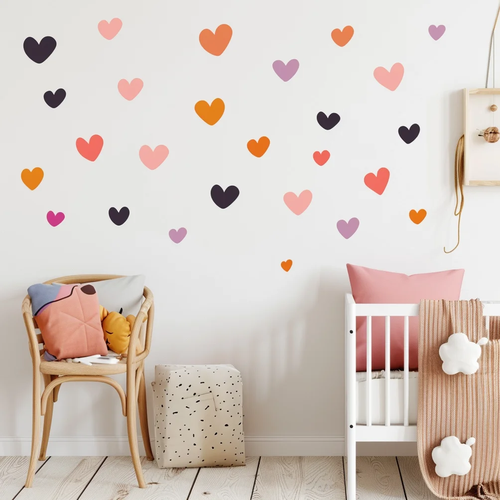 Home Decoration Self Adhesive Wall Stickers Wall Decal for Kids Bedroom Decoration Waterproof Vinyl Wall Decor Sticker