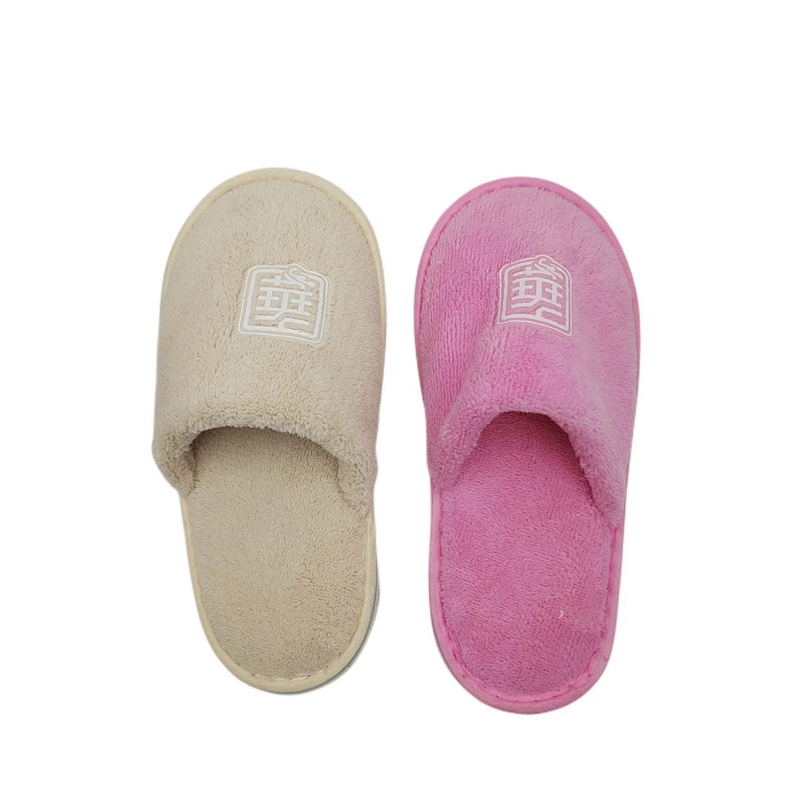 Good quality new style 5 star hotel bathroom eva flip flop slipper with logo