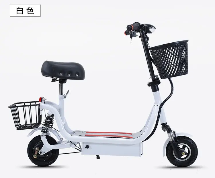 Promotion high quality 36 V  24 V acid battery powered safe  350 W 500 W  mini mobility electric scooter with seat