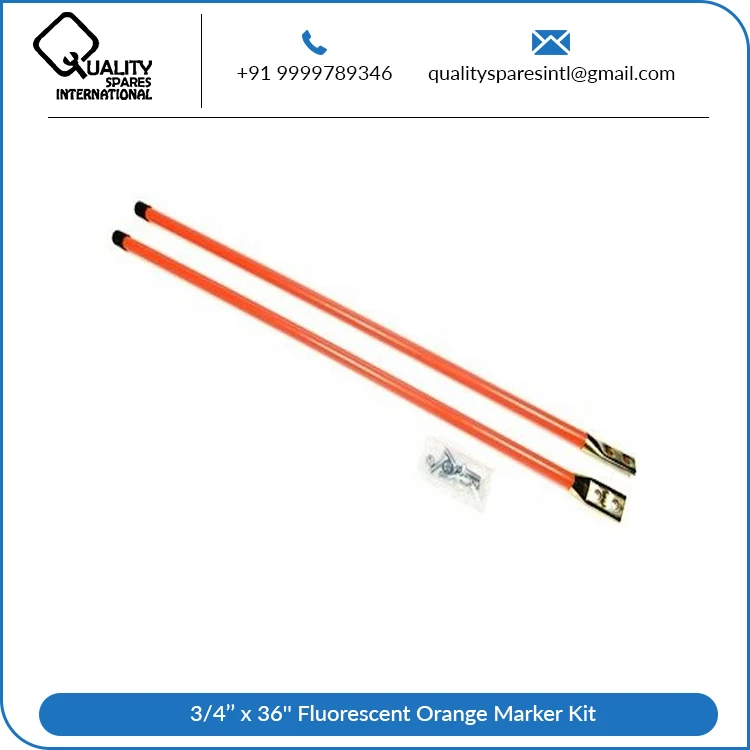 Купить Высококачественные 1308110 смотровые стержни 3/4 дюйма x 36 дюймов комплект флуоресцентных оранжевых маркеров-болты на Bas по оптовой цене