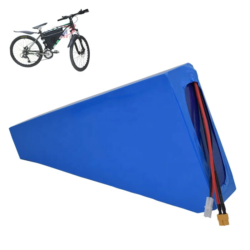 52V 15.6Ah 18.2Ah 20.8Ah 23.4Ah 26Ah 30Ah 35Ah 18650 14S Triangle Rechargeable Lithium Ion Battery Pack for Ebike Scooter