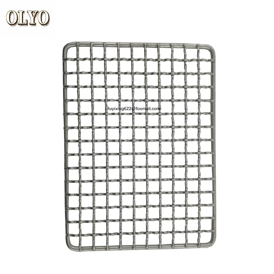 Customize Reusable Stainless Steel Wire Mesh Tray Grill BBQ Mesh Tray