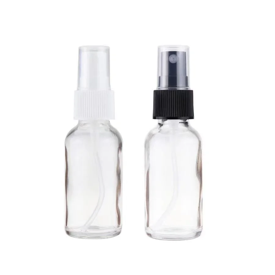 Wholesale 30ml glass dropper bottle Boston bottle glass dropper bottle clear