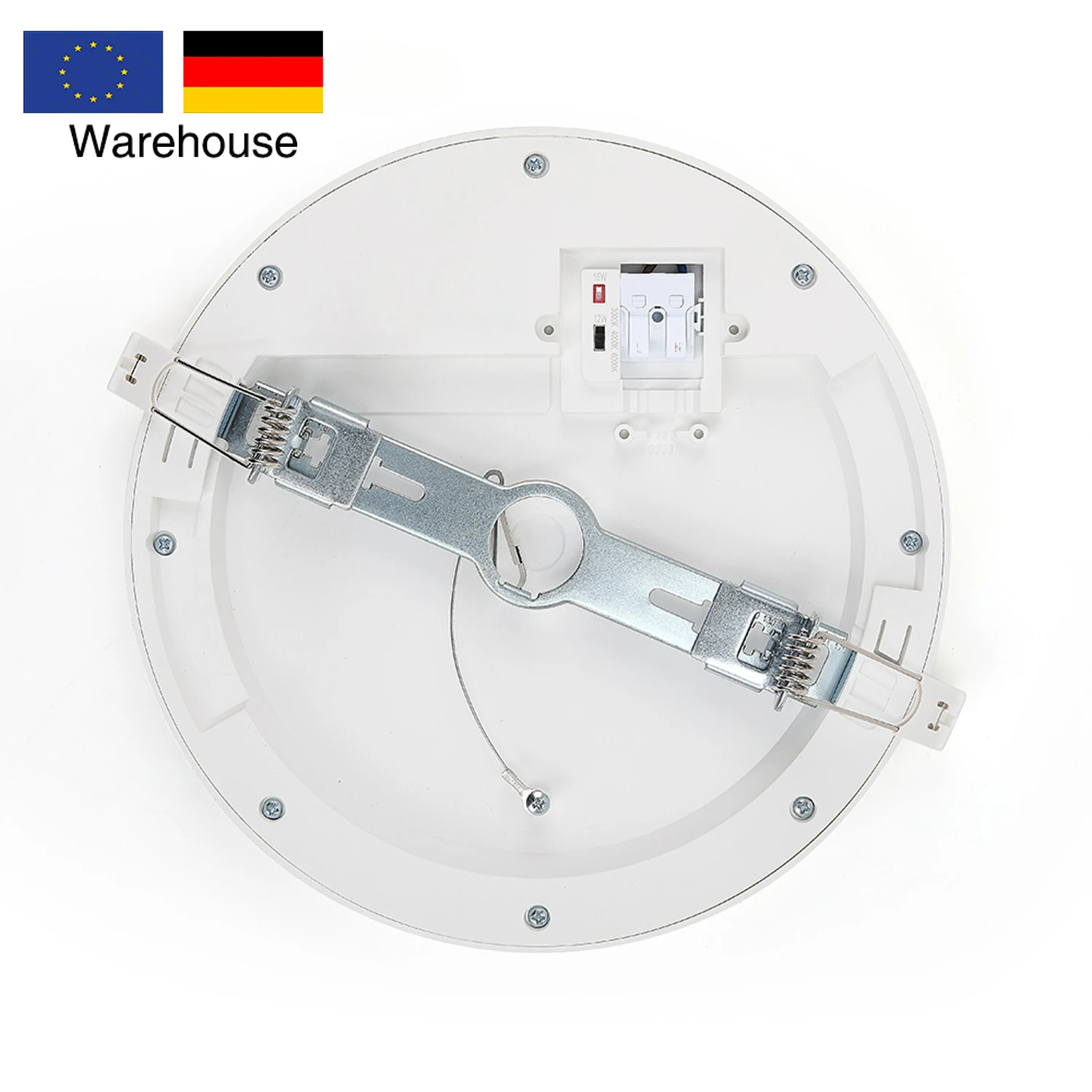 Replaceable Frame Recessed Surface Slim Round Downlight Led Panel Light Fixtures Ceiling Lamp For Bedroom