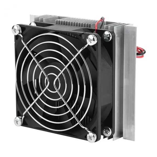 50W DIY Thermoelectric Cooler Kit Semiconductor Refriration System with Heatsink for Cooling Semiconductors