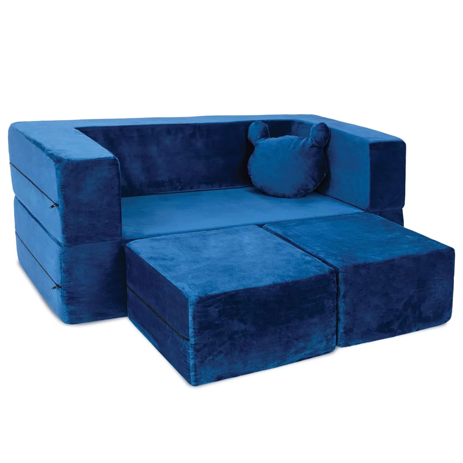 OEM Factory Kids and Toddler Convertible Play Couch Kids Modular Foam Sofa