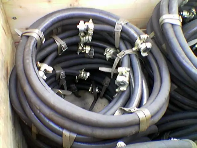 Air hose with hose coupling