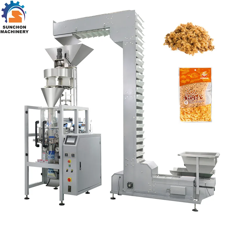 Multifunctional Pork Floss Meat Floss Automatic Food Measuring Cups Packing Machine