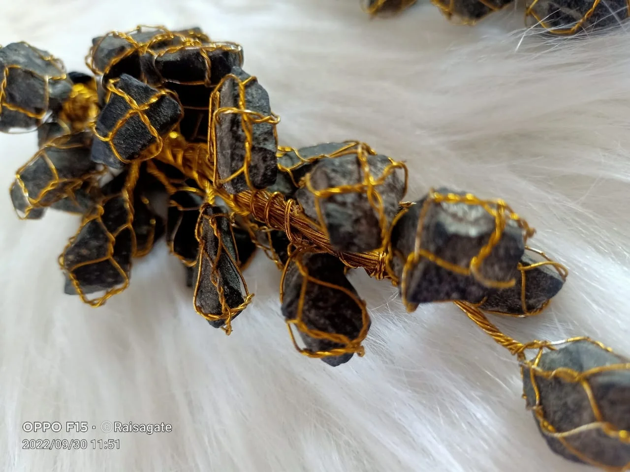 Wholesale natural Black Tourmaline Hanging Evil Eye Protection Curse Protection Protection Amulet For Home Wall Hanging