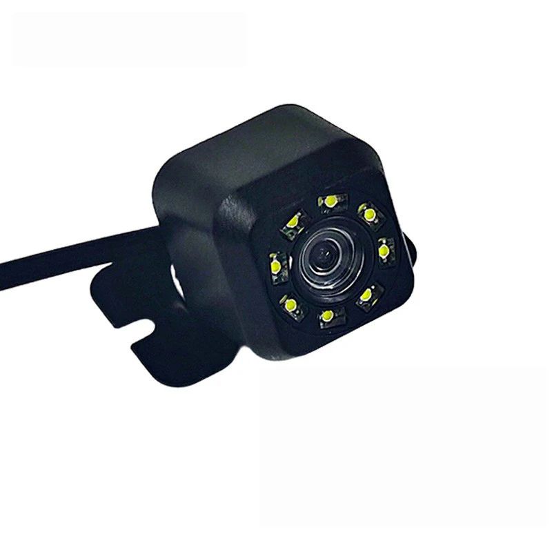 High definition hanging 8-light night vision universal reversing camera LED light car rearview onboard camera