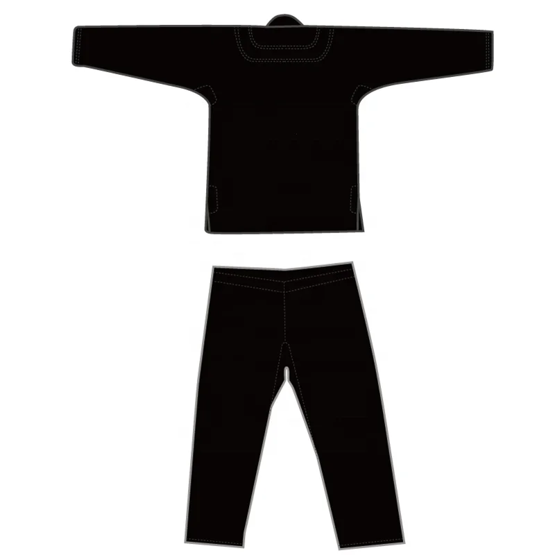 Kimono Colored Karate Uniform Cotton Bjj Gi Jacket and Bottom Manufacturer