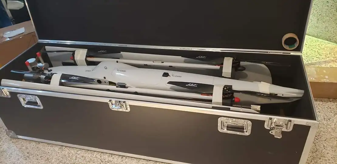  YFT-CZ33 Digital Eagle VTOL дальнего радиуса действия с фиксированным крылом дрона БПЛА для наблюдения и
