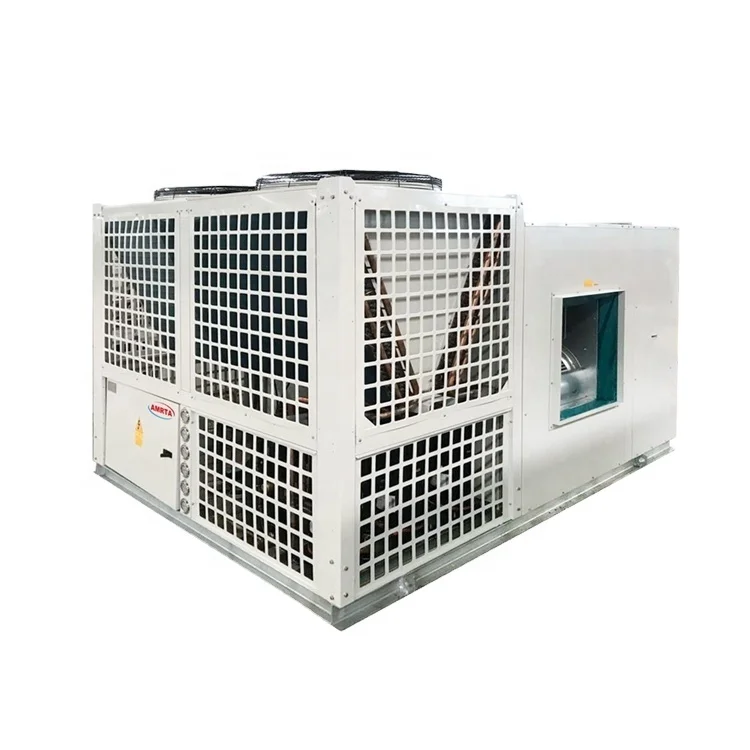 DX Cooling Coil Rooftop Packaged Unit with Primary, Medium and HEPA Filter