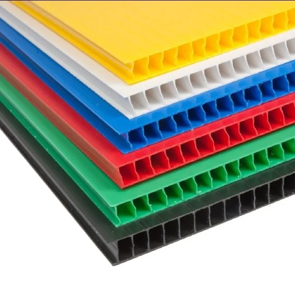 Eachsign Factory Wholesale 2mm 3mm 4mm 5mm 6mm colorful 1220x2440mm pp hollow sheet