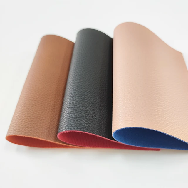 Embossing PVC Artificial leather Raw Material For shoe PVC Handbag Leather