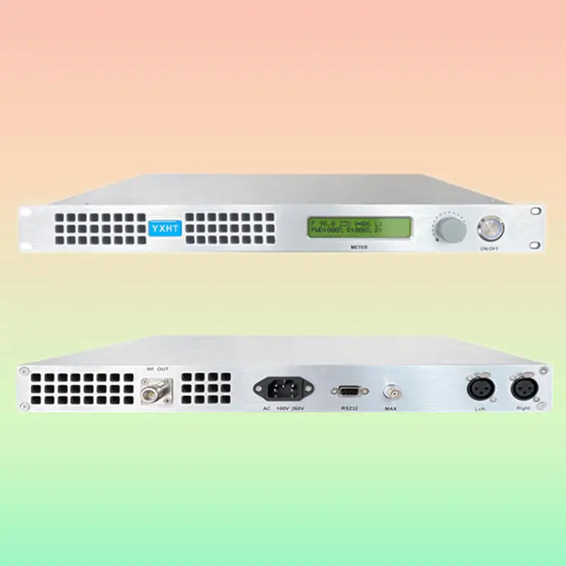 250w FM Transmitter SWR PROTECTION for 87.5-108MHz FM Broadcast Radio Station with Long Range Fcc Certified for church, school