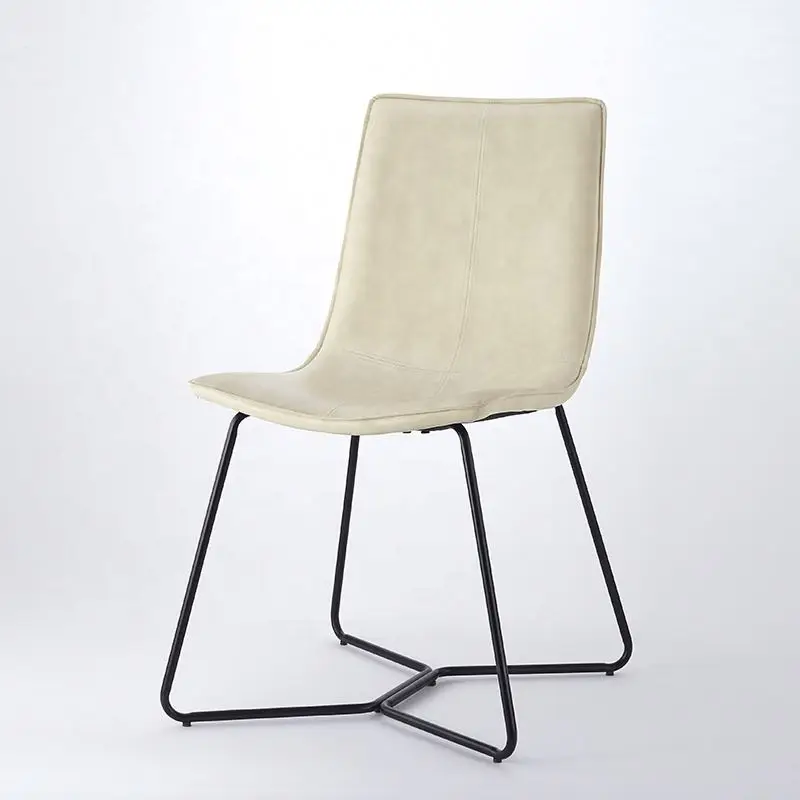 modern Living Room Furniture Tufted Fabric leisure Accent Club indoor Fabric Chair leather dining chair PU chair