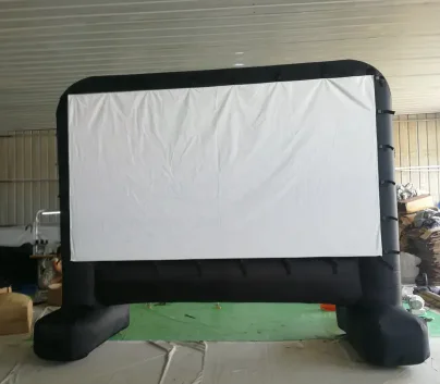 Funny Inflatable Cinema Screen Inflatable Movie Screen Inflatable Advertising Projector For Selling
