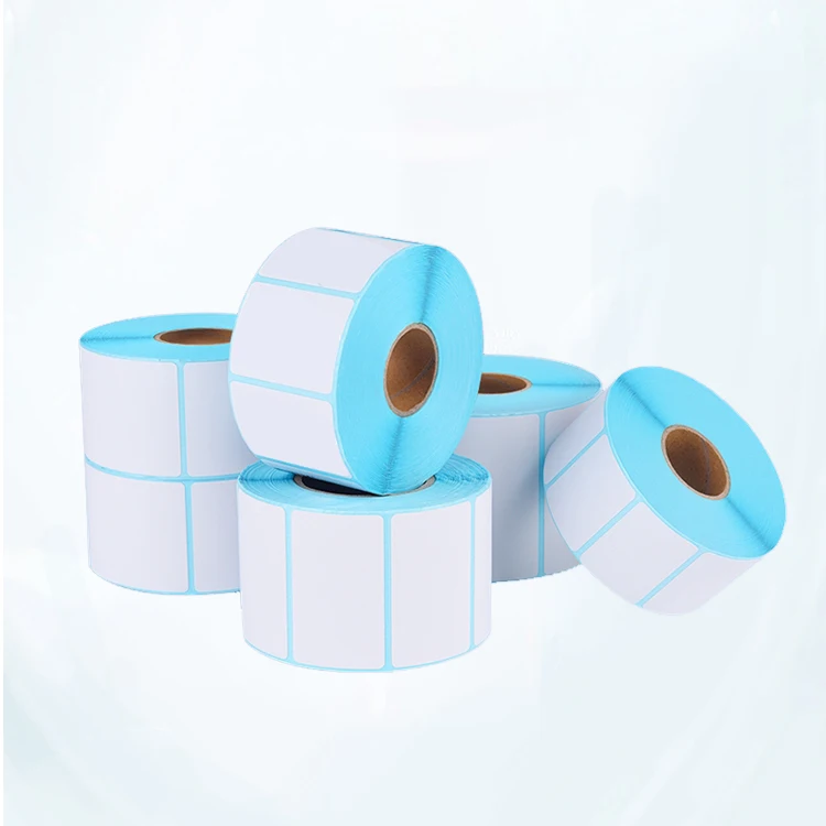 Wholesale 3 Layer Laundry tearproof thermal label 4 x 4 4x6 Inch Raw Material Supplier For wifi thermal label printer