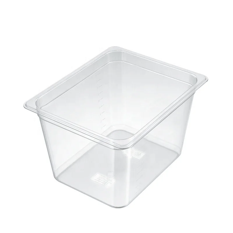 Food Grade Polycarbonate Plastic  Gastronorm Food Pan Container