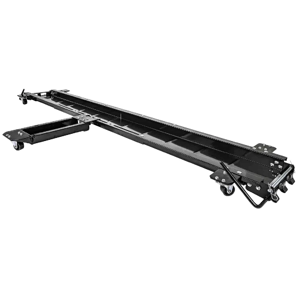 Heavy Duty Steel Motorcycle Dolly 1250 lb. Capacity Motorcycle Dolly Stand ,RED/BLK COLOR