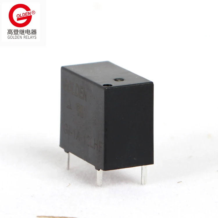 Golden relay GI-1A-24D  24VDC 1A SPNO mini 4pins 0.45W electromagnetic relay cross T77 and 32F OEM welcomed for general purpose
