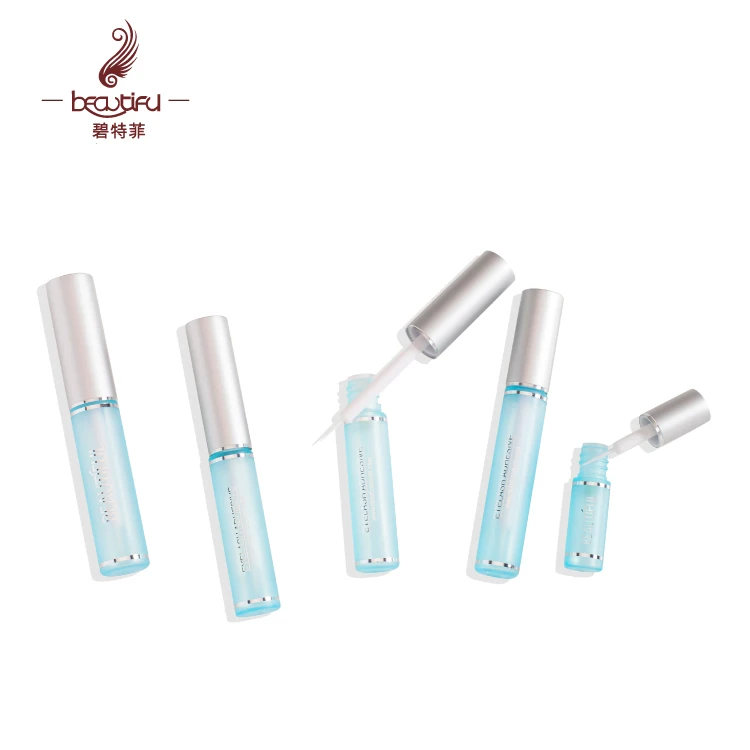 5ml popular eyelash extension glue adhesive bottles packaging tube with brush / eyelash grow serum bottle / eyeliner vial