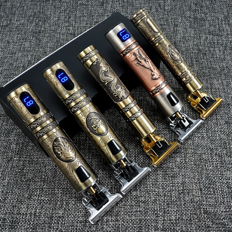 Профессиональные парикмахерские машинки для стрижки волос электрическая перезаряжаемая машинка для стрижки волос профессиональная