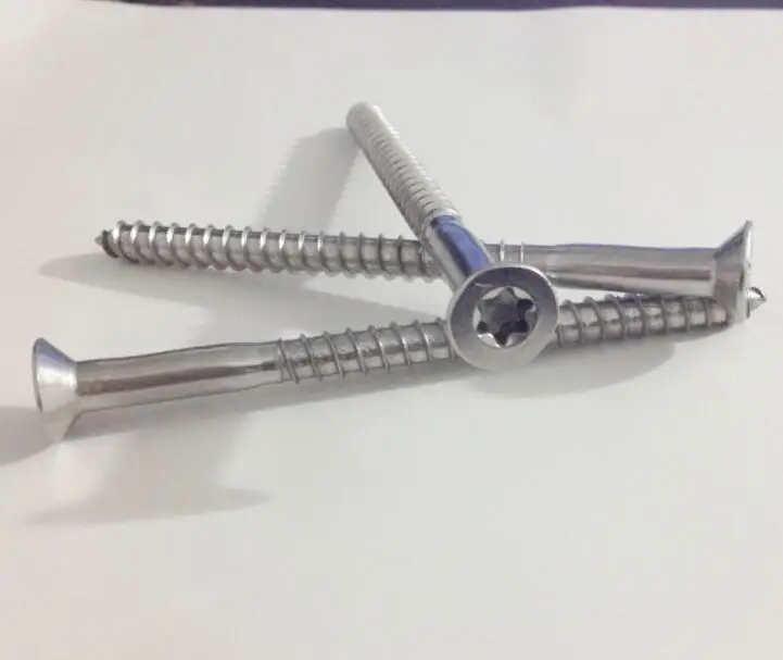 Stainless Steel wood thread Torx  T-25 Drive head Deck Screws
