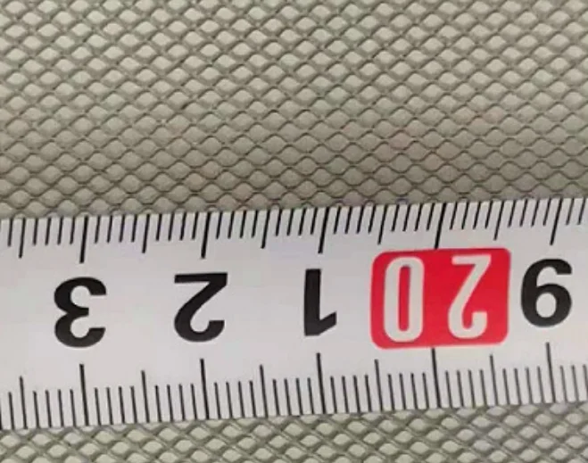 Cold rolled steel plate stretched diamond mesh car audio speaker mesh audio stretched mesh