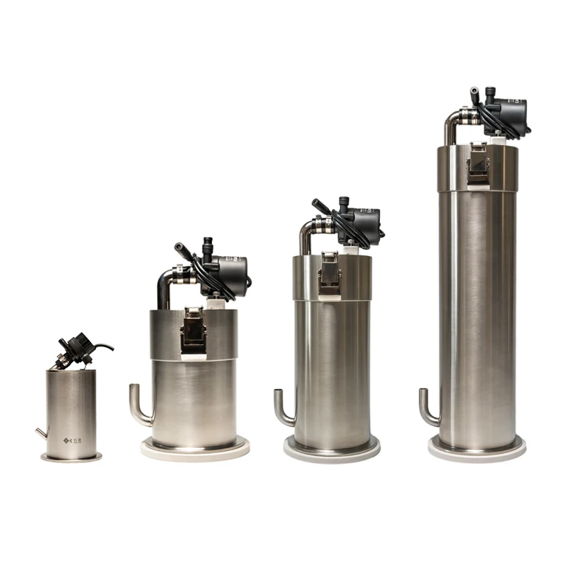 Customized 304 stainless steel filter barrel with water pump water plant tank,  Fish Tank Accessories  Aquarium Equipment
